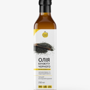 Олія Кунжуту чорного першого холодного віджиму, ТМ "Корисна олія"